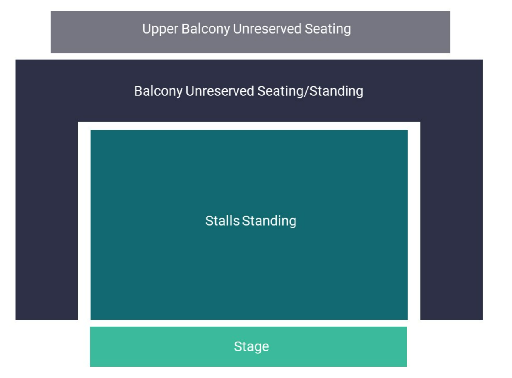 Mumford & Sons Seating Plan